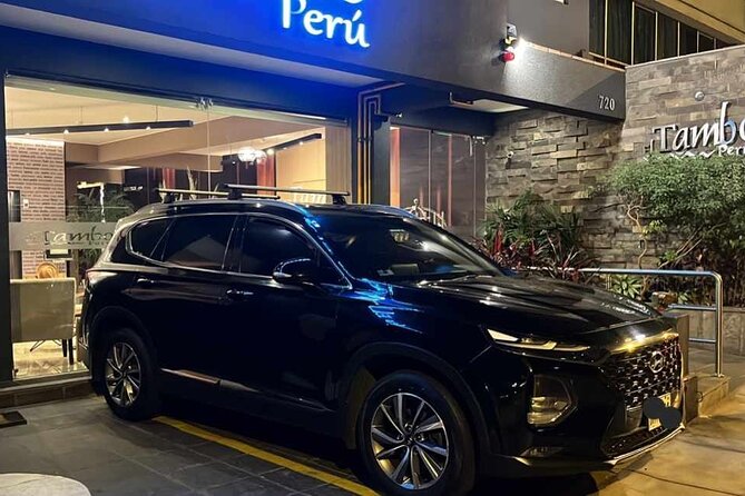 Airport Transportation Service With SUV - The SUV ride in Lima traffic: why “about 1 hour” isn’t just marketing