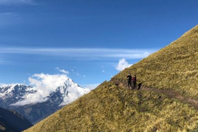 Ancascocha Trek To Machu Picchu 4 Days And 3 Nights - Day 1 trail highlights: Perolniyoc waterfall, Inca ruins, and Rayan lunch