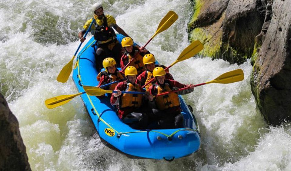 Arequipa: Chili River Rafting - End at Chilina District: Finish Strong and Get Back to Arequipa
