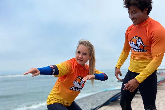Beginner Surf Lesson in Lima, Perú - Instructors Who Actually Teach: Jorge, Hector, Oscar, and Friends