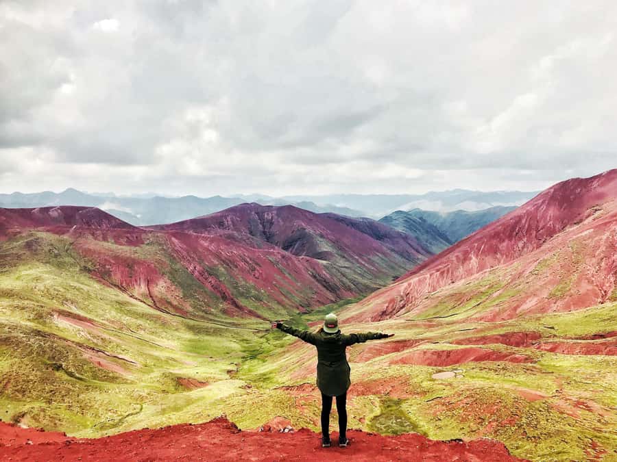 Cusco: Full-Day Rainbow Mountain & Red Valley Trekking Tour - The Ascent to Rainbow Mountain (About 1.5 Hours to 5,036m)