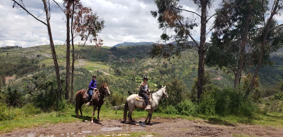 Cusco: Half-Day Horseback Riding at Devil's Balcony - Getting on the Trail: Farms, Animals, and Panoramic Cusco Views