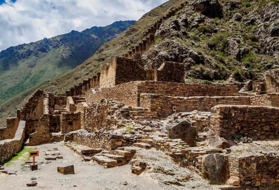 Cusco: Sacred Valley, Pisac, Ollantaytambo, Salt Mines Moray - Pisac: Ruins on the Hillside, Market in the Town