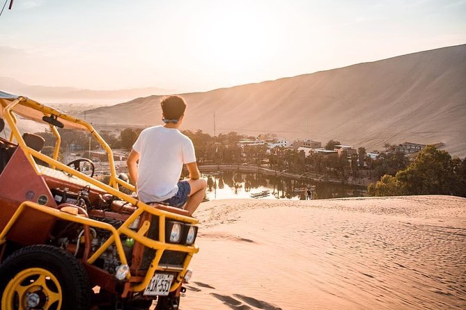 Dune buggy in Huacachina - Meeting at La Casa del Bamboo and the quick tax stop