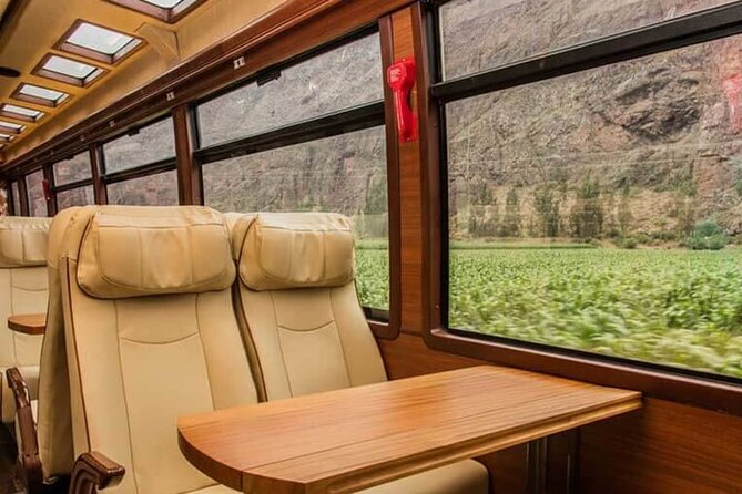 Excursion to the Sacred Valley and Machu Picchu by Panoramic Train - The Vistadome train return to Ollantaytambo and back to Cusco