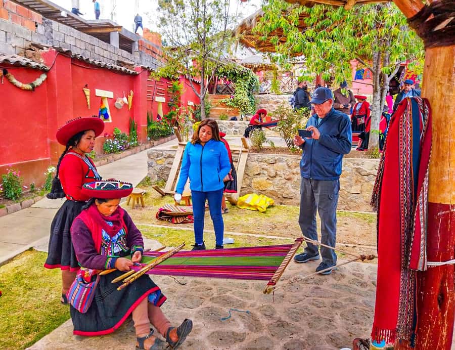 From Cusco: Moray, Maras Salt Mines & Chinchero Weavers Tour - Altitude, sun, and boots: how to stay comfortable on this half-day
