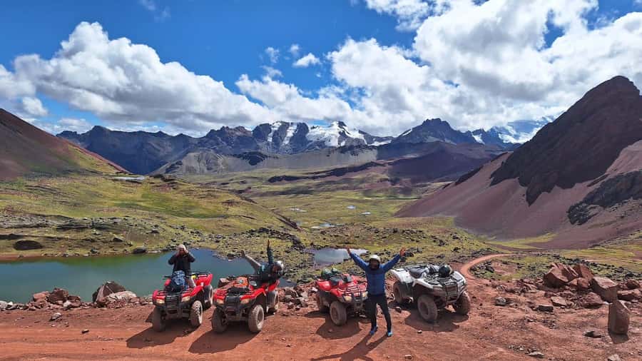 From Cusco: Mountain of colors and red valley on ATVs - ATV + Rainbow Mountain in One Long Day: the big idea