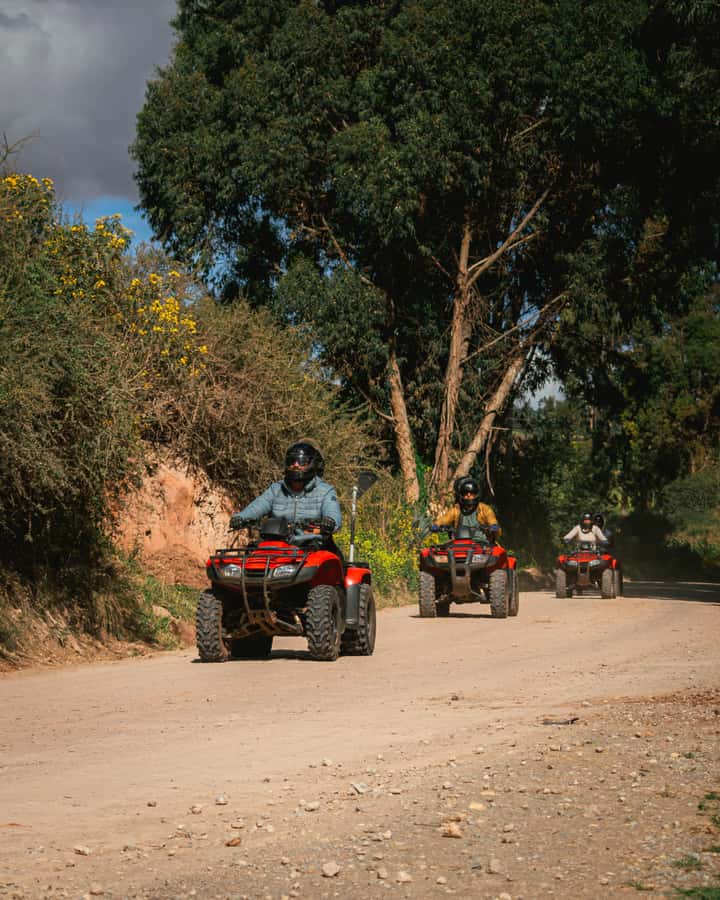 From Cusco: Quad bike tour Moray and Salt Mines - Timing and logistics: why the half-day length is a plus