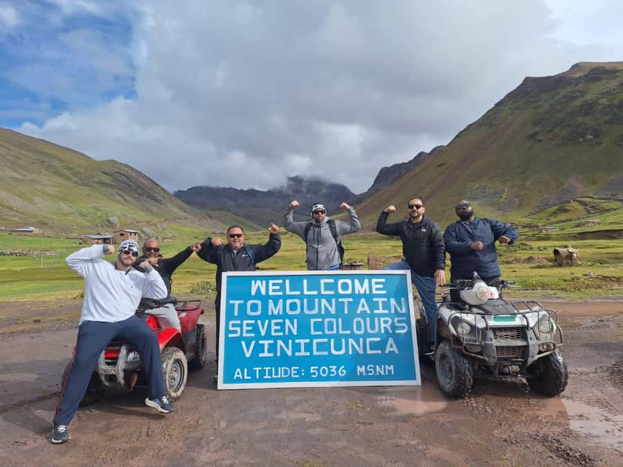 From cusco: Rainbow Mountain ATV Tour with meals - Key highlights worth waking up for