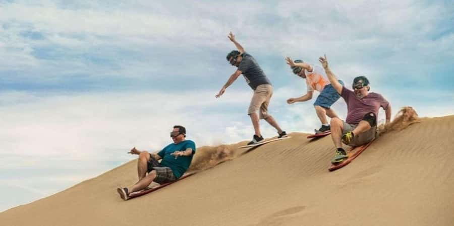 From Lima: Full Day to Paracas and Huacachina Desert Oasis - The NIETO lunch + pisco tasting stop in Ica