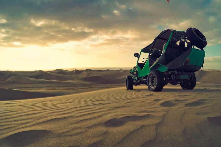 From Lima: Nazca Lines and Ica Desert Day Trip - Huacachina sunset around 6:00 PM: when the day earns its sleep debt