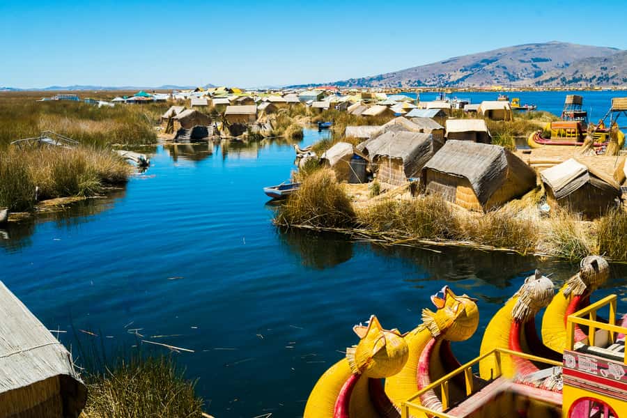 From Puno: Uros, Amantaní & Taquile Islands 2-Day Tour - Day 1 From Puno to Uros: Totora Reeds and Floating Island Life
