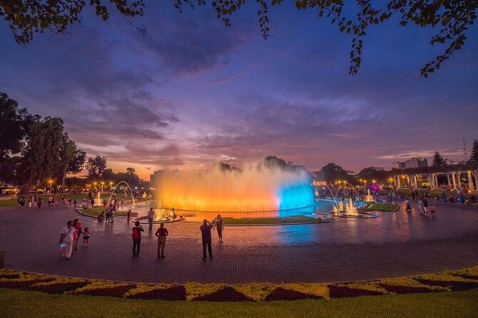 Private Lima Night Tour Including Magic Water Circuit - Stop 2: Plaza San Martín and Lima’s illuminated core