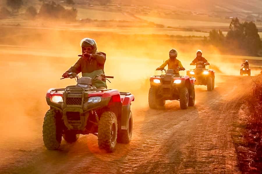 Sacred Valley: Huaypoo Lagoon and Maras by Quad Bike - ATV - The route’s real stars: Veronica and Chicón mountain views